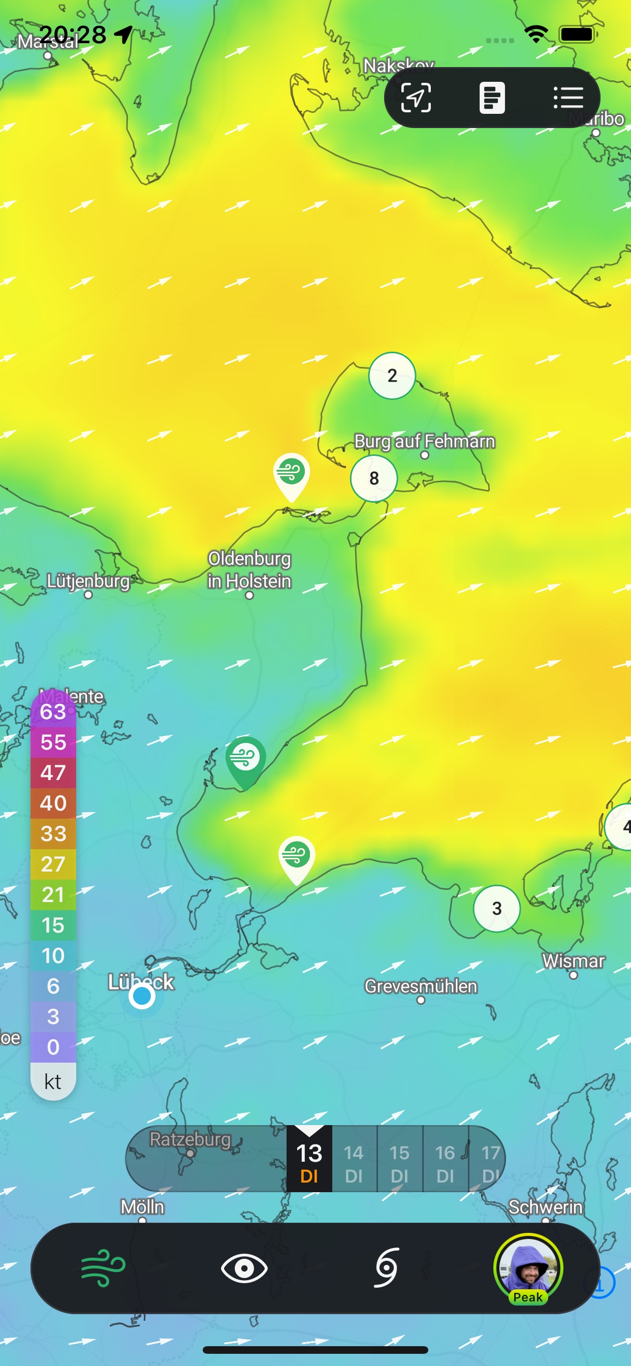 Windmate app screenshot 1